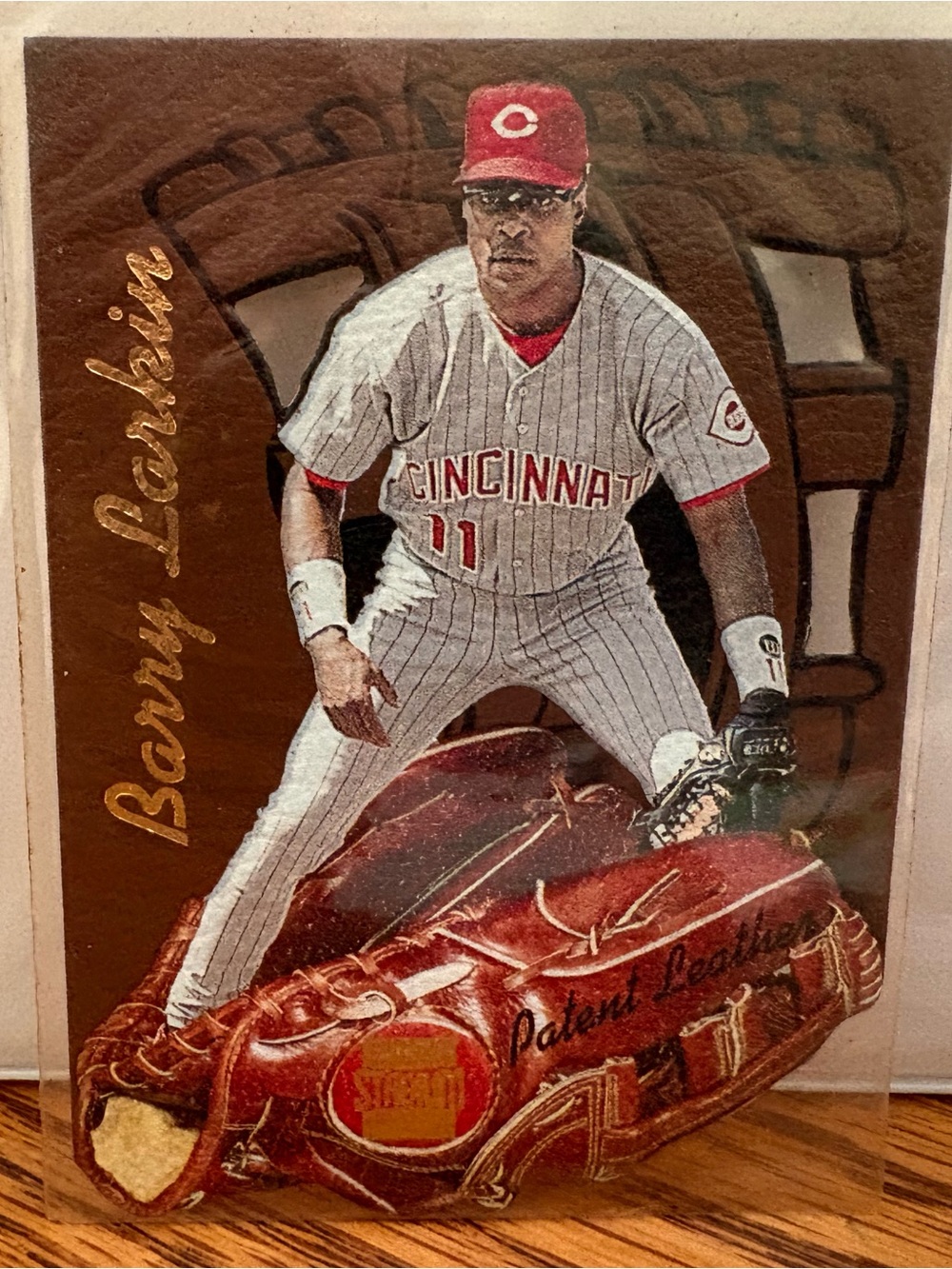 Barry Larkin Cincinnati Reds Baseball Card